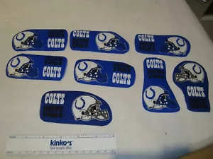 Apliques parches de tela de algodón para fútbol americano de los Indianapolis Colts NFL - Imagen 1 de 2