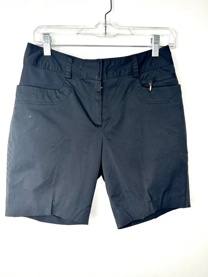 Шорты для гольфа женские Sport Haley черные размер 4 28 дюймов ширина X 7 дюймов я X 10 дюймов высота - Изображение 1 из 4