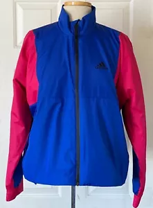$80 NWT Womens Adidas Logo Color-Block Lightweight Insulated Full Zip Jacket M - Picture 1 of 5