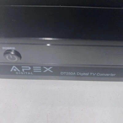 Apex Digital TV DT250A Digital TV Converter Box- Used, working. - Image 1 of 4