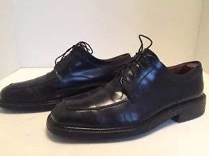 Cole Haan City Oxford's Black Leather Split Toe Waterproof Men's Size 10.5 M - Picture 1 of 10