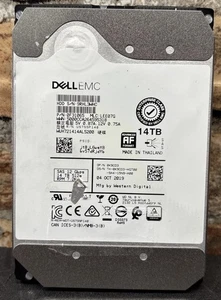Dell EMC WUH721414AL5200 14TB 3.5” SAS 12Gb/s 7200RPM HDD - Picture 1 of 6