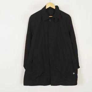 HUGO BOSS CARIOS Men's Coat Size EU50 UK40 L Black Collared Buttons - Picture 1 of 12