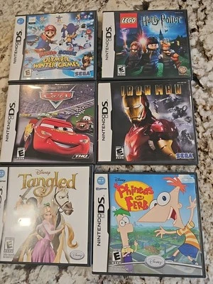 任天堂 DS 批量哈利波特钢铁侠马里奥兄弟迪士尼汽车纠缠 P 和 F — 第 1/4 张图片