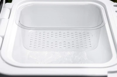 Paquete de 2 canastas refrigeradoras - Inserto enfriador Grippi compatible con Yeti Roadie 24 -... Foto 1 de 4