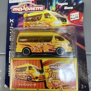 VHTF Majorette 1:64 Japan Series Yellow Toyota Hiace Van  - Picture 1 of 6