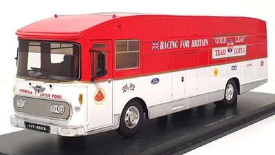 Spark 1/43 Scale S0286 - 1970 F1 Lotus Transporter Truck Gold Leaf Red/White - Bild 1 von 4