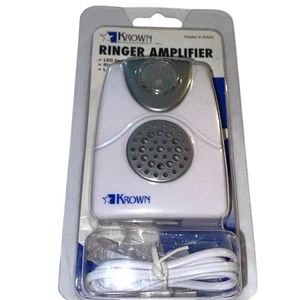 NEW Krown K-RA02 Ringer Amplifier With LED Indicator Light Hi/Lo Switch - Zdjęcie 1 z 3
