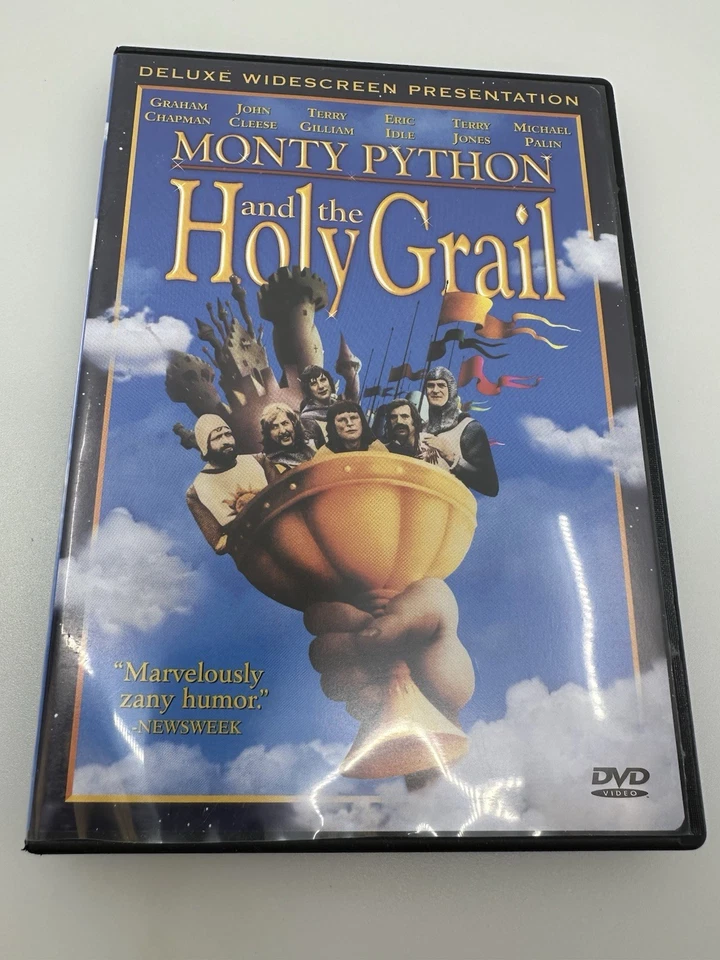 Monty Python and the Holy Grail DVD Deluxe Widescreen Edition 2001 Comedy - Image 1 of 4