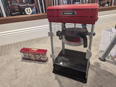 Cuisinart EUC CPM-28 Classic-Style Popcorn Maker, Red, 10 Cups Popcorn 🍿 - Image 1 of 4