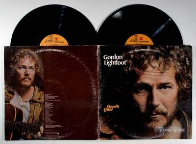 Gordon Lightfoot - Gord's Gold (1975) 2-LP Vinyl • Greatest Hits, Best of - Image 1 of 2