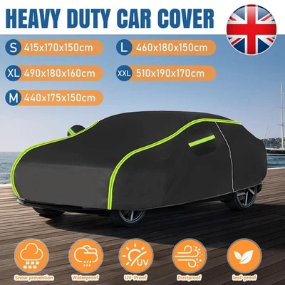 6-Layer Waterproof Car Cover Heavy duty UV Snow Rain Protection - S M L XL XXL - Image 1 of 4