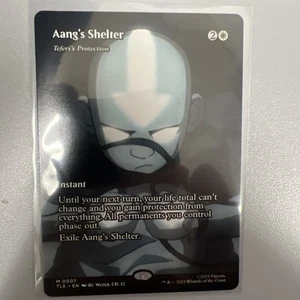 MTG Avatar Aang's Shelter TLE 0007 (Teferi's Protection) Borderless NM - Picture 1 of 2
