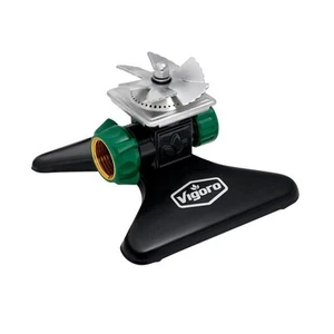 1,225 Sq. Ft. Metal Square Spray Lawn And Garden Sprinkler - Picture 1 of 12