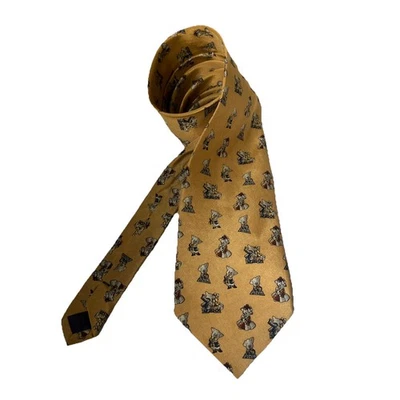 Silk 100% cravat tie for men vintage Special Hi Sense - Imagem 1 de 4