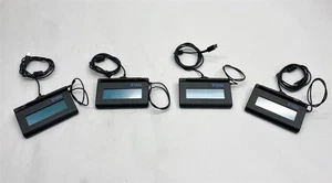 Topaz T-LBK462-BSB-R 1x5" LCD SignatureGem USB Signature Capture Pad Lot 4 PARTS - Afbeelding 1 van 3