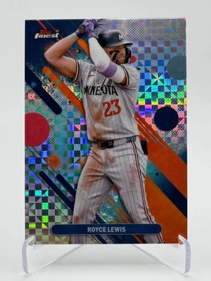 2025 Topps Finest #74 ROYCE LEWIS | Checkerboard - Image 1 of 2