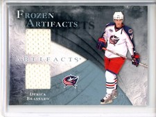 2010-11 Upper Deck Artifacts Antoine Vermette FA-AV Frozen Jersey Blue 14/35