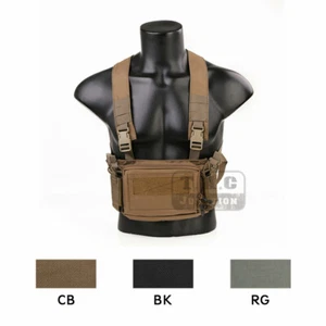 Emerson D3CR Tactical Chest Rig MOLLE Modular Lightweight Micro Fight Mag Pouch - Picture 1 of 14