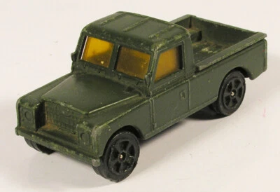 CORGI LAND ROVER PICKUP TRUCK ARMY MILITARY JUNIORS VINTAGE WHIZZWHEELS GB BNP - Image 1 of 4