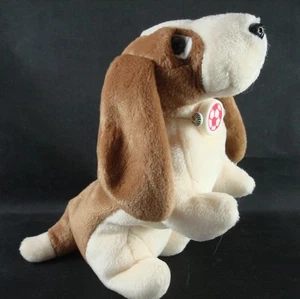 TY Beanie Babies TRACKER Basset Hound Dog, 1997/1998 Date errors on tags  - Picture 1 of 2