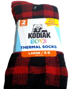Kodiak Boys Thermal Socks Size Large 3-9 Brand New - Picture 1 of 6
