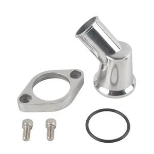 45° Swivel Water Neck Thermostat Housing for SBC BBC CHEVY 327 350 396 454 302 - Picture 1 of 9