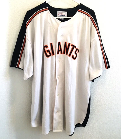 Vtg 90's San Francisco Giants Starter Shirt Jersey SZ 2XL Embroidered RARE HTF Cover