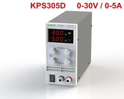 Adjustable Mini Switch DC Power Supply KPS305D Output 0-30V 0-5A AC110-220V - Image 1 of 4