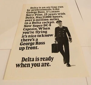 ANUNCIO DE COLECCIÓN DELTA AIRLINES NATIONAL GEOGRAPHIC - Imagen 1 de 1