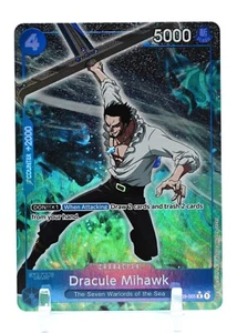 One Piece Karte - DRACULE MIHAWK (C) ST03-005 Full Art PRB01 "THE BEST" Englisch - Bild 1 von 2