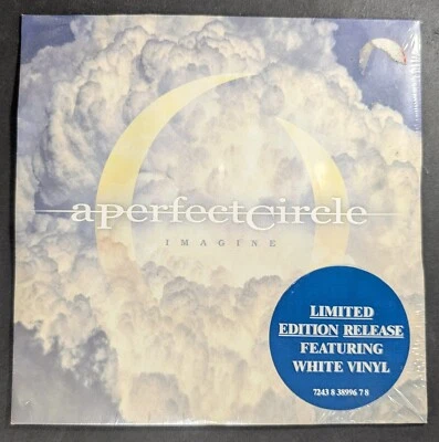 A Perfect Circle Imagine 7" Vinyl White Sealed Limited Edition 1st Edition - Image 1 of 2