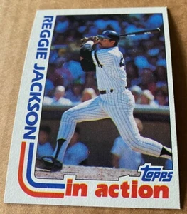 REGGIE JACKSON 1982 TOPPS Card #301  NM-MT  - Picture 1 of 2