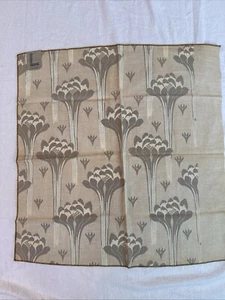Tela de tapicería textil vintage A H Lee & Sons flor de loto muestra de ventas - Imagen 1 de 7