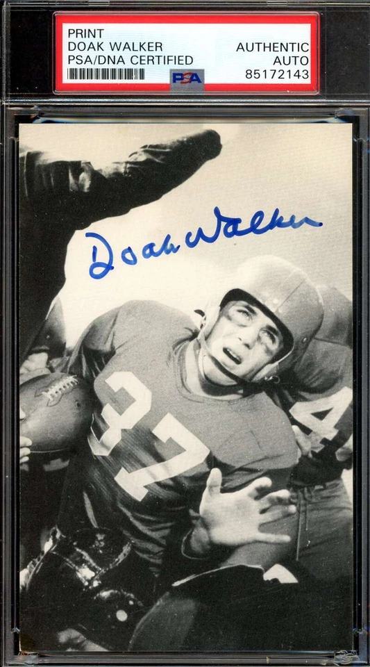 Doak Walker PSA DNA Signed Trading Card Autograph - Image 1 of 1