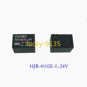 10PCS New TIANBO Signal Relay HJR-4102E-L-24V 5-feet - Picture 1 of 3
