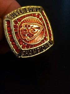 Anillo Kansas City Chiefs Superbowl MAHOMES NFL 100 talla 11 - Imagen 1 de 7
