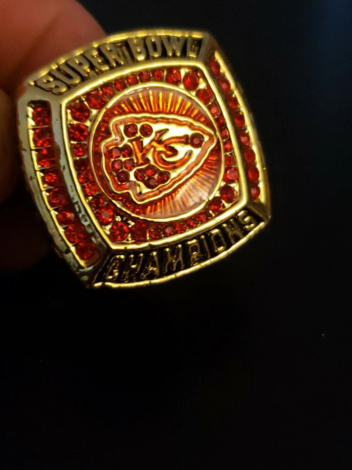 Anillo Kansas City Chiefs Super Bowl MAHOMES NFL 100 talla 11 Foto 1 de 4