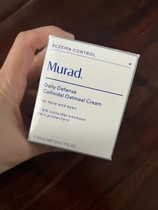Murad Eczema Control Daily Defense Colloidal Oatmeal Cream 1.7oz/50ml New - Picture 1 of 4