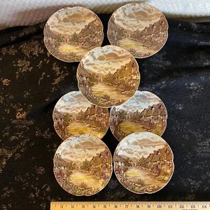 Olde English Countryside made England Johnson Bros Genuine Hand Engraving Plate - Picture 1 of 6