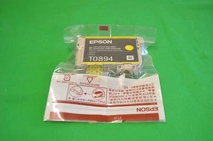 EPSON T0894 GENUINE Original Yellow Ink Monkey - Sealed No Box - Date Unknown - Picture 1 of 1