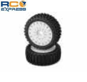 JConcepts Magma Tire Yellow Compound Premounted White 2 JCO3060-1097 - Picture 1 of 1