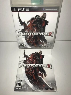 Prototype 2 PS3 (Sony PlayStation 3, 2012) Manual Included Tested Works - Image 1 of 4