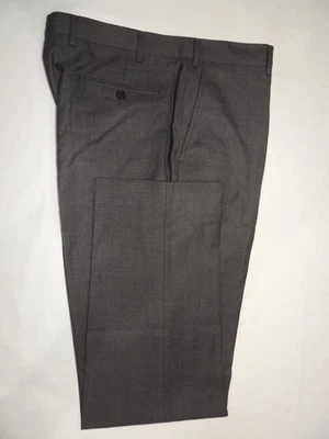 Pantalones Brooks Brothers Golden Fleece para hombre gris frente plano 37X32 Foto 1 de 4