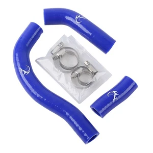 Blue Coolant Radiator Hose Tube Kit Fit For KTM 450SX-F 2007-2010 - Picture 1 of 2