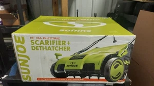 Sun Joe 13 Amp Electric Dethatcher and Scarifier with Removeable Bag (Open Box) - Bild 1 von 14