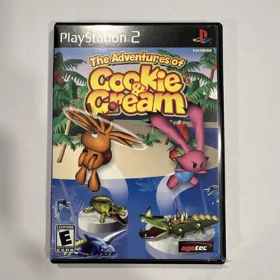 Adventures of Cookie and Cream (Sony PlayStation 2, 2001) w/ MANUAL - Image 1 of 4
