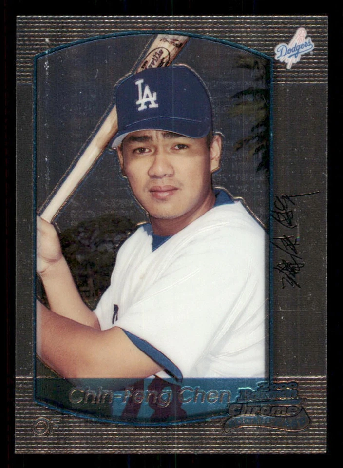 2000 Bowman Chrome Draft #17 Chin-Feng Chen RC - Image 1 of 2
