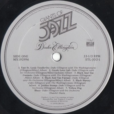 Duke Ellington - Giants Of Jazz - Duke Ellington (3xLP, Comp + Box, RE) (Near Mi - Image 1 of 4