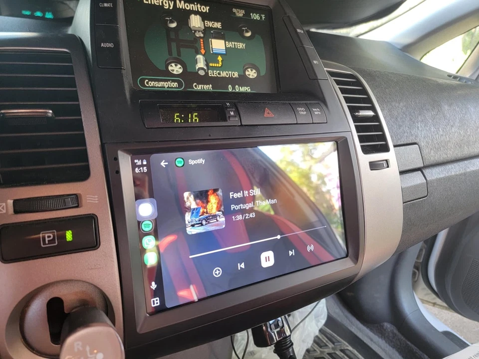 CarPlay Radio Coche Estéreo GPS Navegación BT Android 13 Para Toyota Prius 2003 2004-2009 Foto 1 de 4